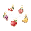 Alloy Enamel Pendants PALLOY-JF01508-1