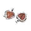 Synthetic Goldstone Pendants G-Q025-01P-09-3