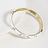 Vintage Zinc Alloy Hinged Bangles for Women JY4654-3-2