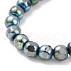 Electroplated Non-magnetic Synthetic Hematite Beads Strands G-G862-02A-3