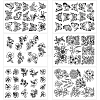 CRASPIRE 3 Sets 3 Style PVA Water-soluble Embroidery Aid Drawing Sketch DIY-CP0009-93-1