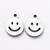 Non-Tarnish 304 Stainless Steel Charms X-STAS-G215-03P-1