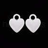 Spray Painted Alloy Charms PALLOY-Q433-032J-RS-1