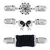 Vintage Sweater Shawl Clips Cloak Cape Clips Cardigan Clip Shawl Collar Clasp Dress Shirt Brooch Clip Gift for Women JX495A-1
