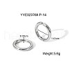 Stainless Steel Clip-on Earrings WM2322-4-1