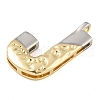 Brass Pendants PALLOY-S036-01G-J-2