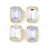 Brass Glass Rhinestone Sew on Rhinestones RGLA-U001-08G-03-1