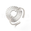 Non-Tarnish 304 Stainless Steel Finger Rings RJEW-E063-33P-1
