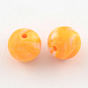 Opaque Acrylic Beads SACR-R853-12mm-M-3