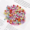 Opaque Acrylic Beads MACR-YW0001-22G-4