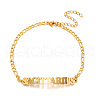 12 Constellations 304 Stainless Steel Link Bracelets WG30A6D-08-2