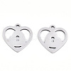 Non-Tarnish 201 Stainless Steel Pendants STAS-S081-073-2