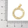 Rack Plating Brass Pendants KK-Q028-09G-3
