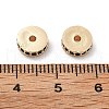 Brass Micro Pave Cubic Zirconia Beads KK-R216-15KCG-03-3
