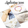 Brass Toggle Clasps KK-BC0005-90G-NF-8