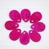 Spray Painted Capiz Shell Charms SSHEL-T006-10A-1