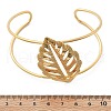 Ion Plating(IP) 304 Stainless Steel Cuff Bangles for Women BJEW-A026-05G-5