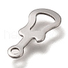Non-Tarnish 201 Stainless Steel Charms STAS-C017-22P-3