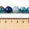 Natural Blue Cherry Blossom Agate Beads Strands G-Q045-A01-12mm-5
