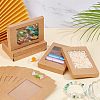 Rectangle Paper Biscuit Boxes with Clear Window CON-WH0107-02A-01-5