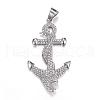 316 Surgical Stainless Steel Pendants STAS-F085-01-2