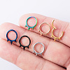 316L Surgical Stainless Steel 3 Spike Cartilage Earrings WG02E4B-01-3