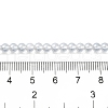 Transparent Electroplate Glass Beads Strands GLAA-T032-T4mm-C17-4