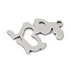 201 Stainless Steel Pendants STAS-F316-25P-2