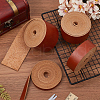 2M Flat AB Grade Cowhide Leather Cord AJEW-WH0479-73D-03-4