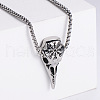Retro Rock Punk Men's Thor Hammer Stainless Steel Pendant Necklaces RM0707-1-1
