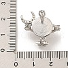 Brass Micro Pave Cubic Zirconia Pendants KK-U035-31P-4