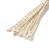 Ring Macrame Cotton Cord Pendant Decorations HJEW-JM00752-5