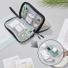 Polyester Double-Layer Electronic Organizer Bag AJEW-WH0470-11B-4