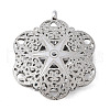 304 Stainless Steel Pendants STAS-S162-08P-1