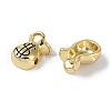 Rack Plating Brass Beads KK-E110-02G-2