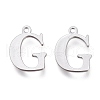 Tarnish Resistant 304 Stainless Steel Charms STAS-H112-G-P-1