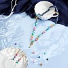SUNNYCLUE 200Pcs DIY Natural & Dyed Ocean White Jade Beaded Stretch Bracelet Making Kits DIY-SC0014-78-5
