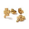 PVD Vacuum Plating 304 Stainless Steel Stud Earrings EJEW-Z040-20G-2