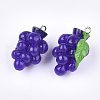 Resin Pendants X-RESI-T028-53-2
