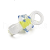 Handmade Lampwork Pendants LAMP-S067-02B-2