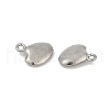 304 Stainless Steel Charms STAS-E500-10P-2