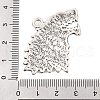 Wolf Tibetan Style Alloy Pendants X-TIBEP-S295-64AS-RS-2