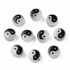 Luminous Transparent Acrylic Beads X-LACR-T001-01-1