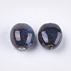 Handmade Porcelain Beads X-PORC-S498-26D-2