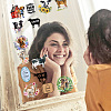 12 Sheets 12 Style PVC Stickers DIY-WH0570-002-6