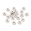 Non-Tarnish 201 Stainless Steel Corrugated Beads STAS-A057-02C-P-2