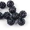 Handmade Polymer Clay Disco Ball Beads RB-R040-6mm-06-1