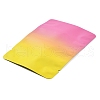 Two Tone Rectangle Plastic Zip Lock Gift Bags OPP-C003-01B-01-3