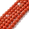 Synthetic Imperial Jasper Beads Strands G-I199-35-8mm-D-8