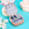 Square PU Leather & PP & Silicone Jewelry Set Box AJEW-TAC0014-13C-5